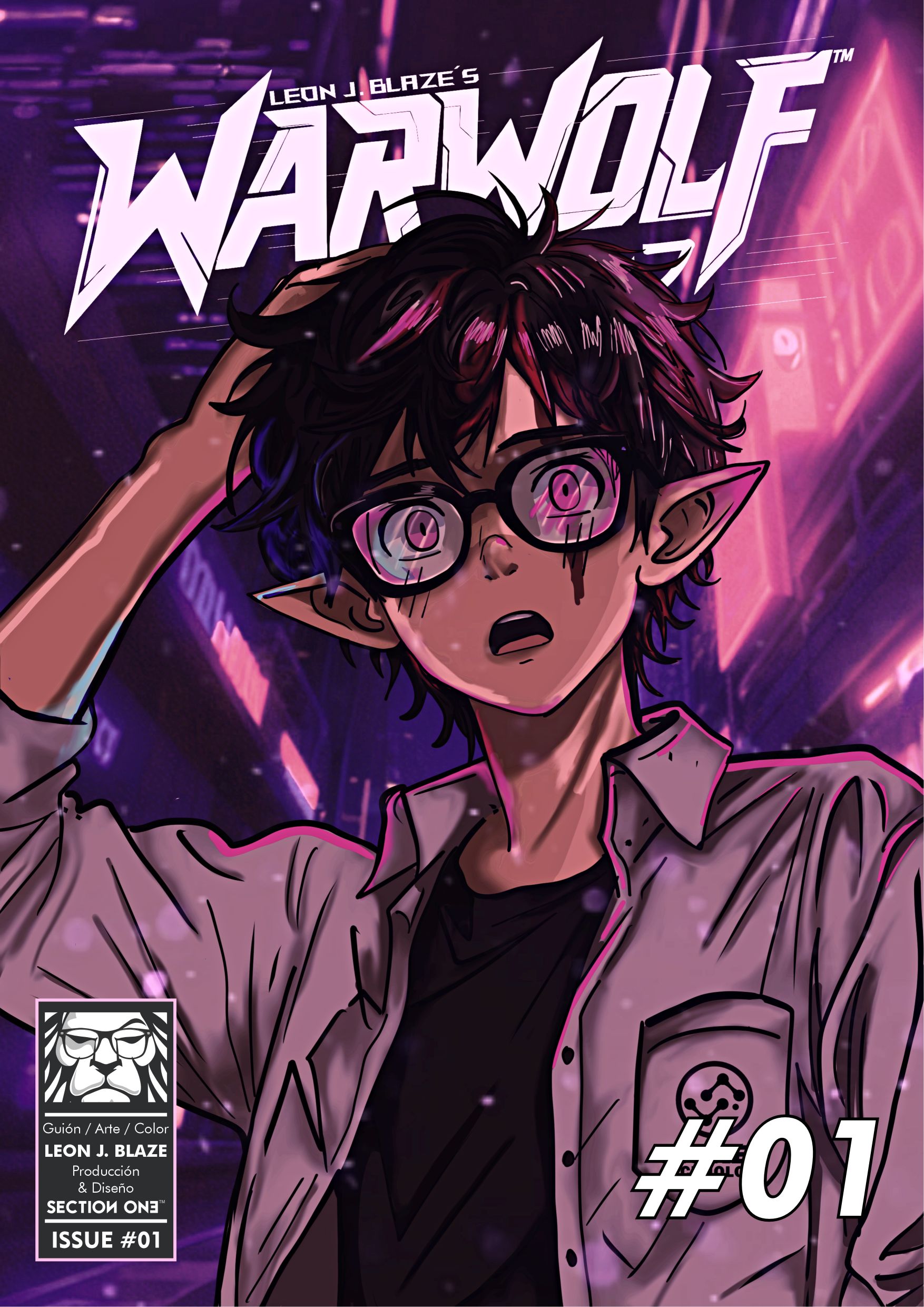 Portada Warwolf Comic #01
