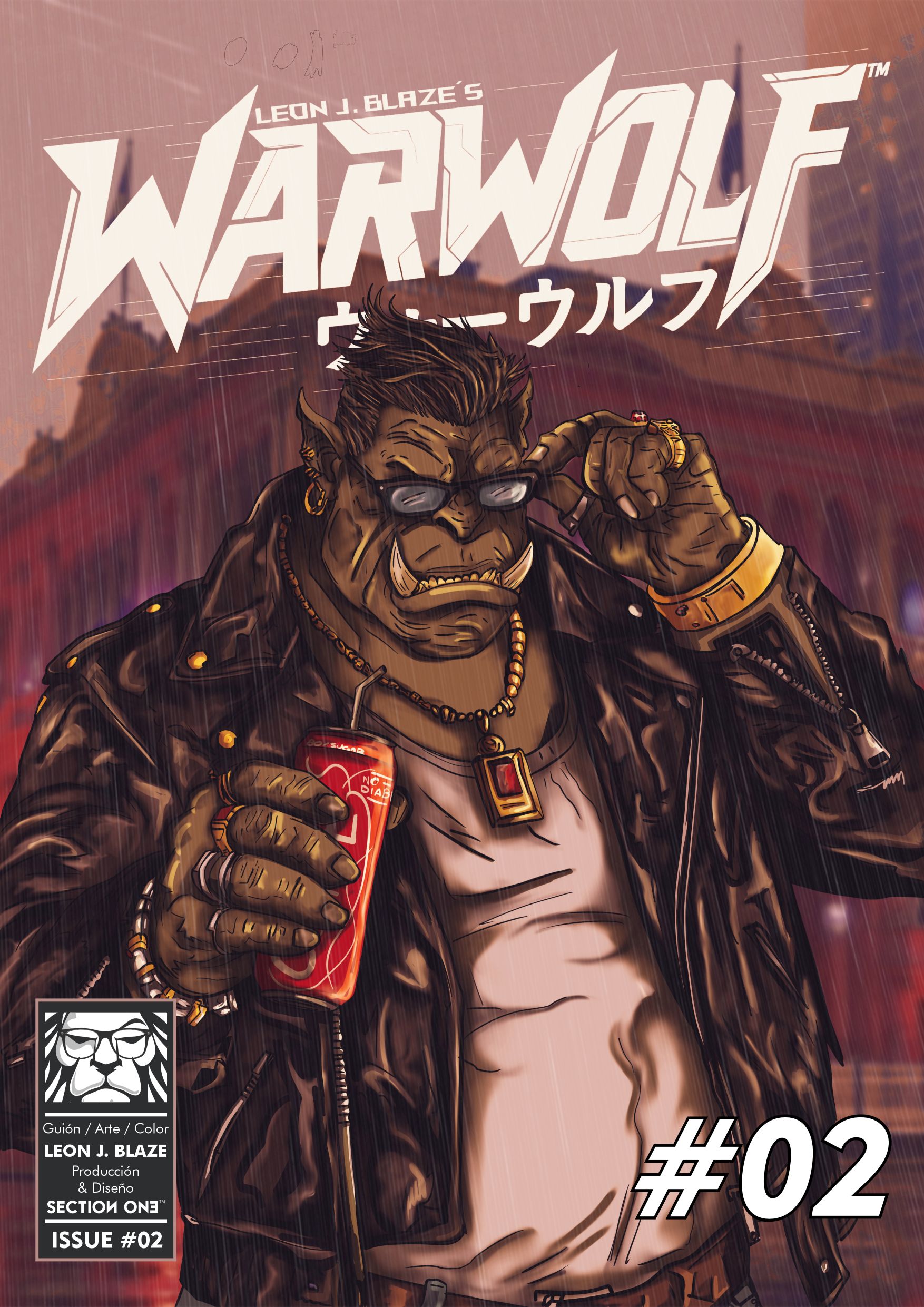 Portada Warwolf Comic #02
